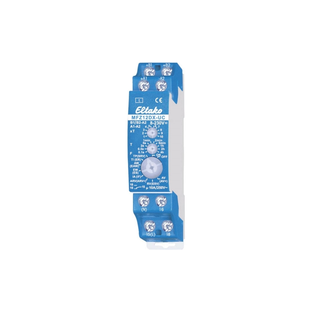 Produktbild för Eltako 23001005, Roterande brytare, 1P, Blå, 230 V, 16 A, 18...
