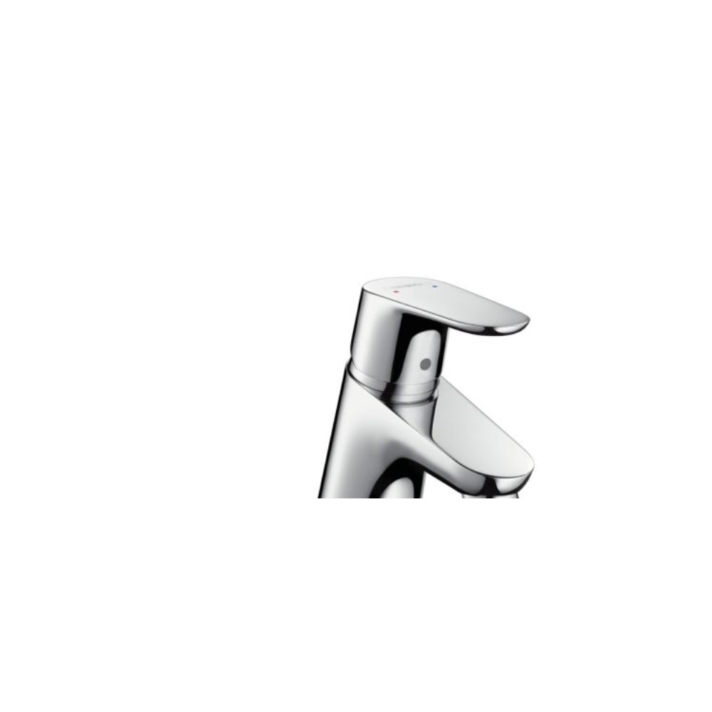 Produktbild för HansGrohe Focus 70 handfatblandare med Push Open bottenventi...