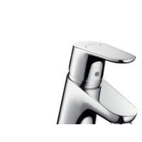 Produktbild för HansGrohe Focus 70 handfatblandare med Push Open bottenventi...