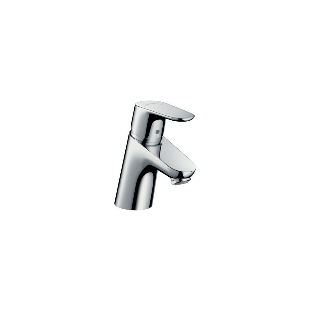 Produktbild för HansGrohe Focus 70 handfatblandare med Push Open bottenventi...