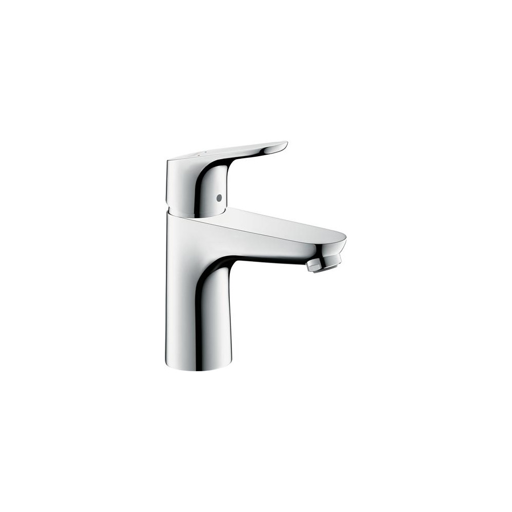 Produktbild för HANSGrohe Focus 100 en-grepps handfatblandare m. bottenventi...