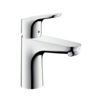 Produktbild för HANSGrohe Focus 100 en-grepps handfatblandare m. bottenventi...