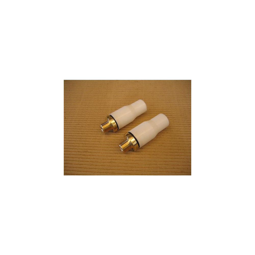 Produktbild för HansGrohe läckageskydd 1/2" 2 st. montering inkl. inbyggnads...