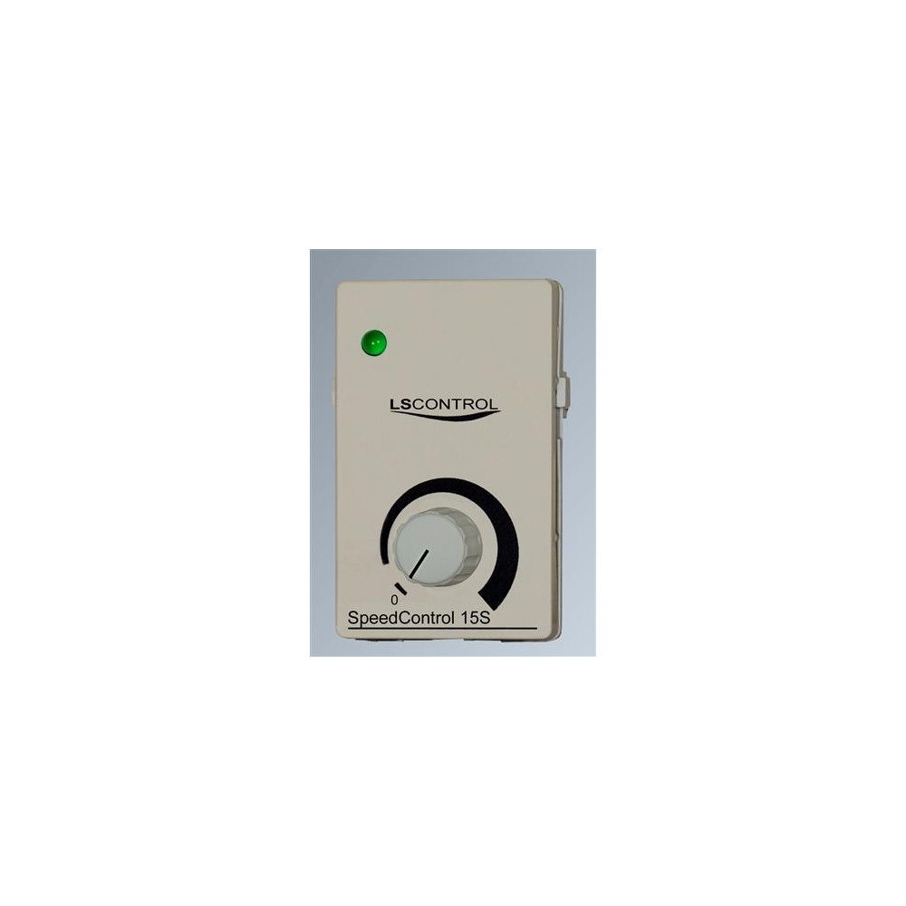 Produktbild för LS CONTROL-regulator ES33 / SpeedControl 15S G, grå, 1,5A, m...