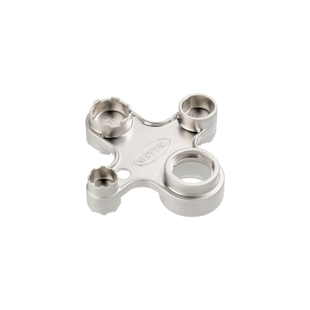 Produktbild för Neoperl universalnyckel i metall för luftblandare M18, M22,...
