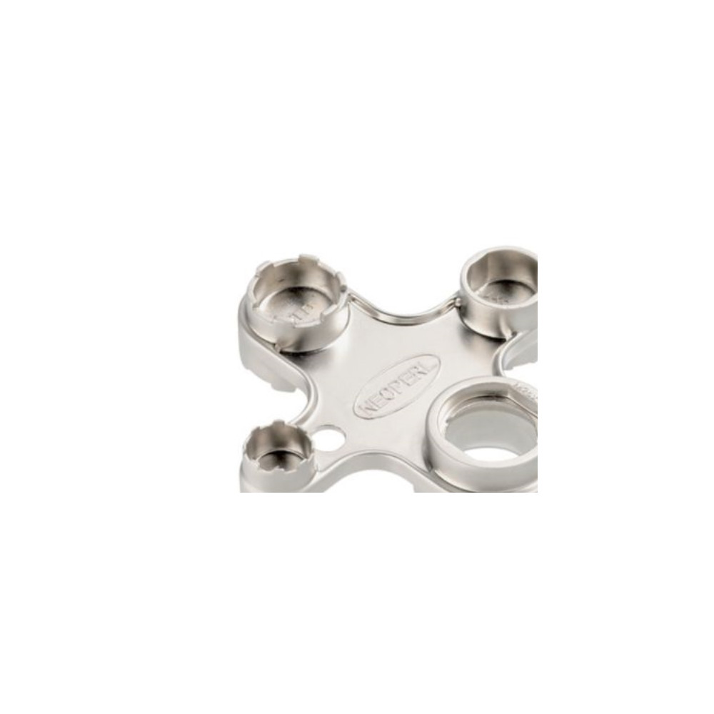 Produktbild för Neoperl universalnyckel i metall för luftblandare M18, M22,...
