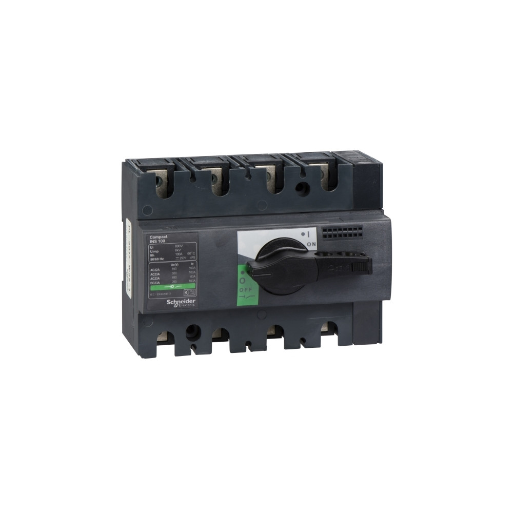 Produktbild för Schneider Electric 28909, Roterande brytare, 4P, Kabel, Svar...