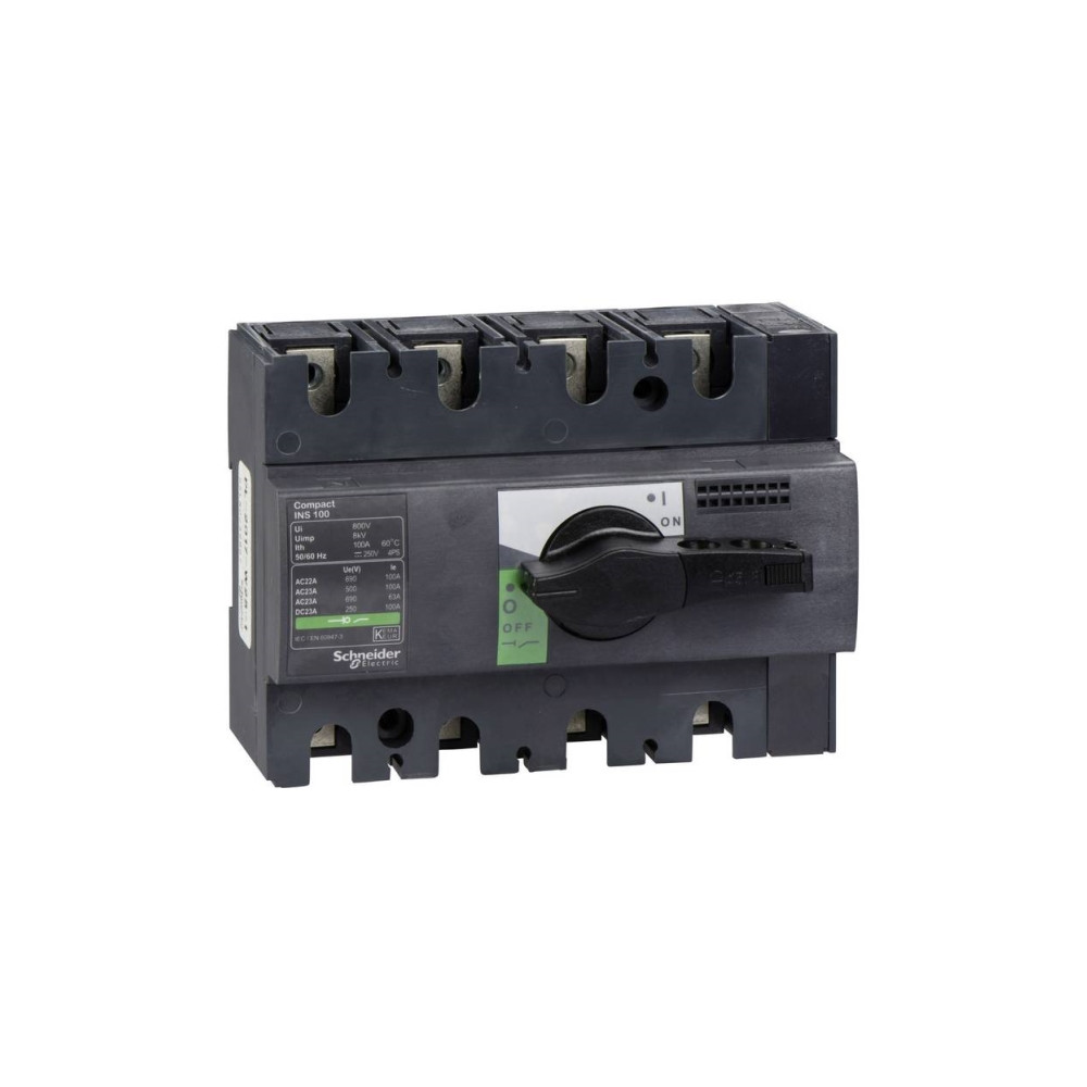 Produktbild för Schneider Electric 28909, Roterande brytare, 4P, Kabel, Svar...