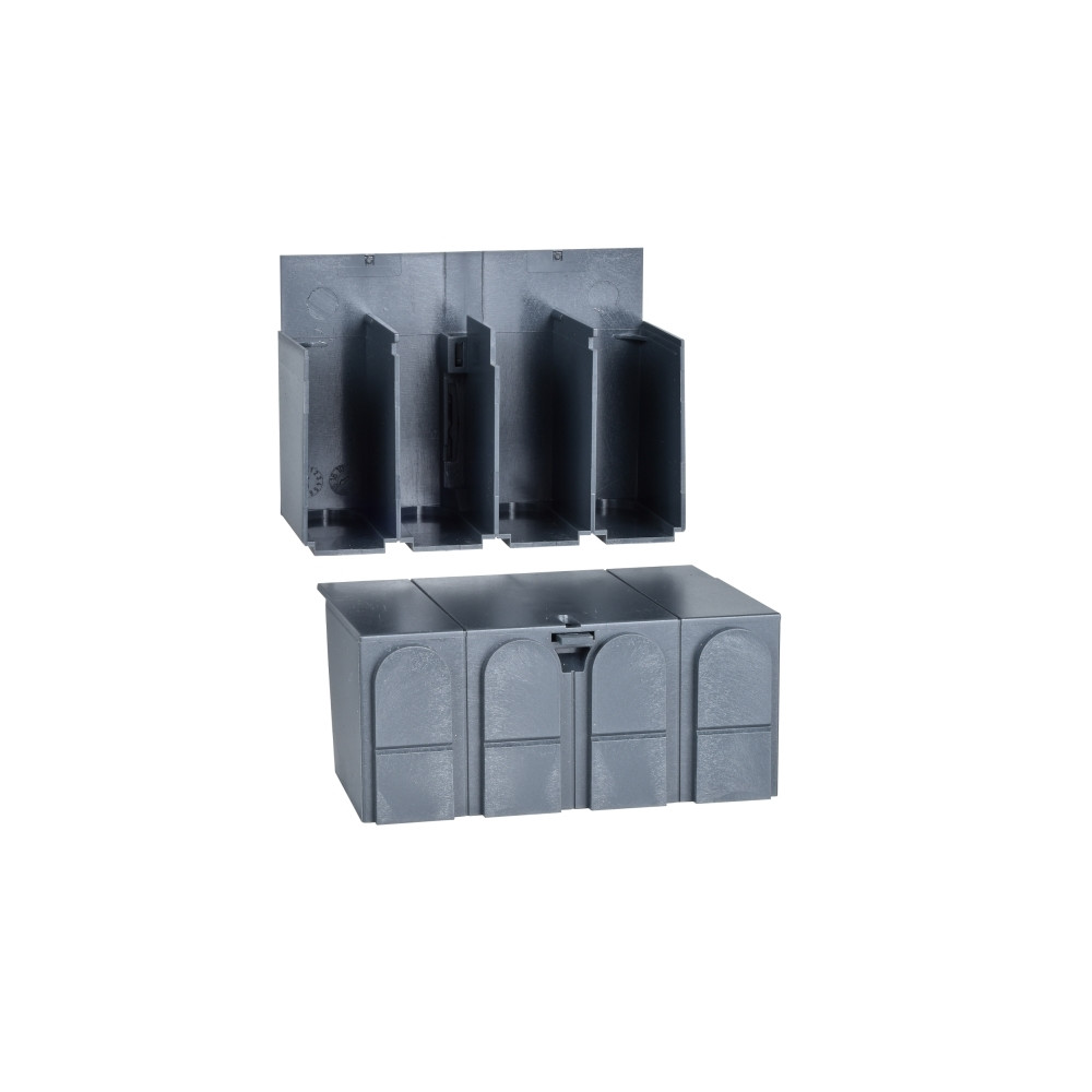 Produktbild för Schneider Electric 28958, 2 styck, Svart, Grå, IP40, 154 g,...