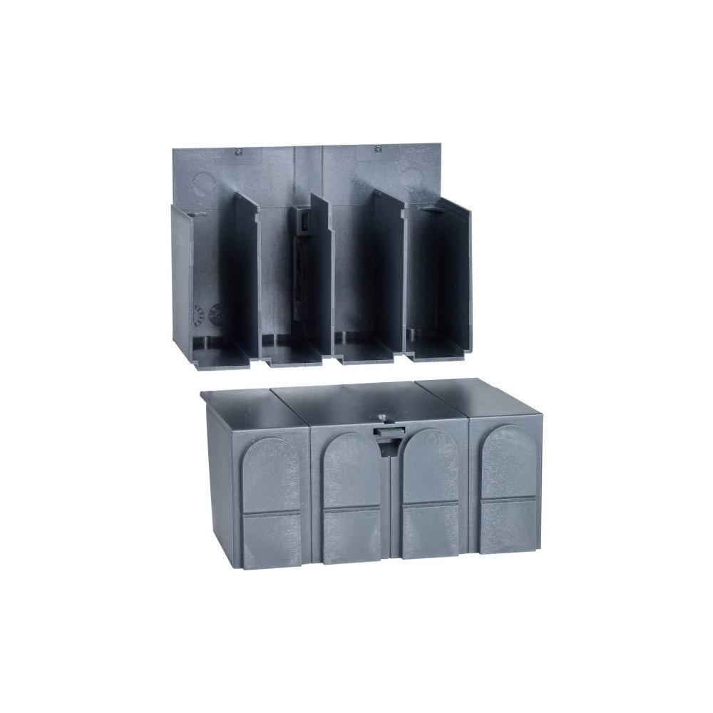 Produktbild för Schneider Electric 28958, 2 styck, Svart, Grå, IP40, 154 g,...