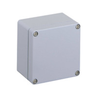 Produktbild för SPELSBERG montagebox AL 1212-8 aluminium 122x120x80 mm grå R...