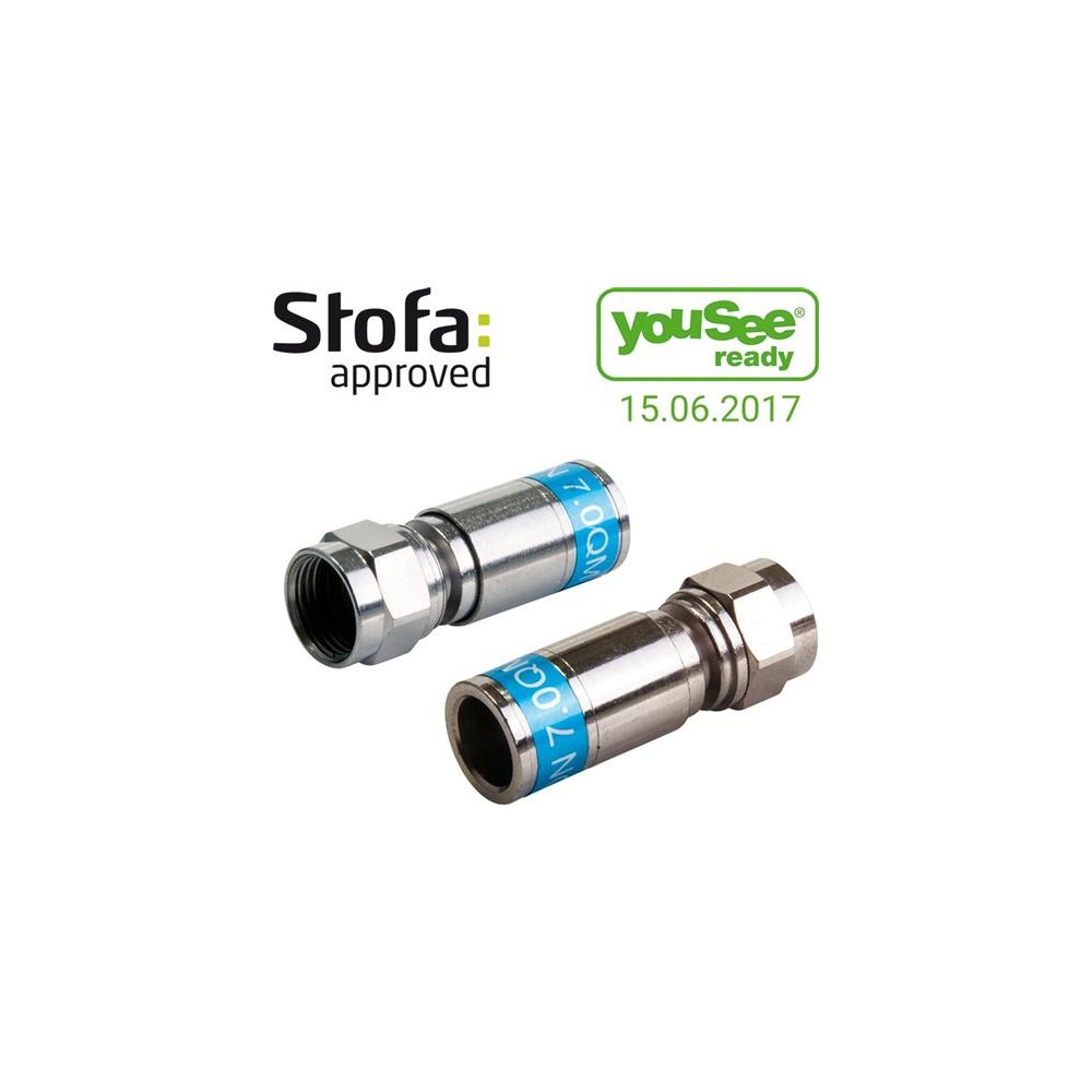 Produktbild för Triax 360943, F-typ, F, 0,3