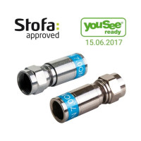 Produktbild för Triax 360943, F-typ, F, 0,3