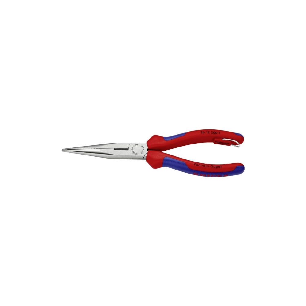 Produktbild för Knipex 26 12 200 T, Nåltänger, 2,5 mm, 7,3 cm, Kromvanadinst...