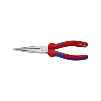 Produktbild för Knipex 26 12 200 T, Nåltänger, 2,5 mm, 7,3 cm, Kromvanadinst...