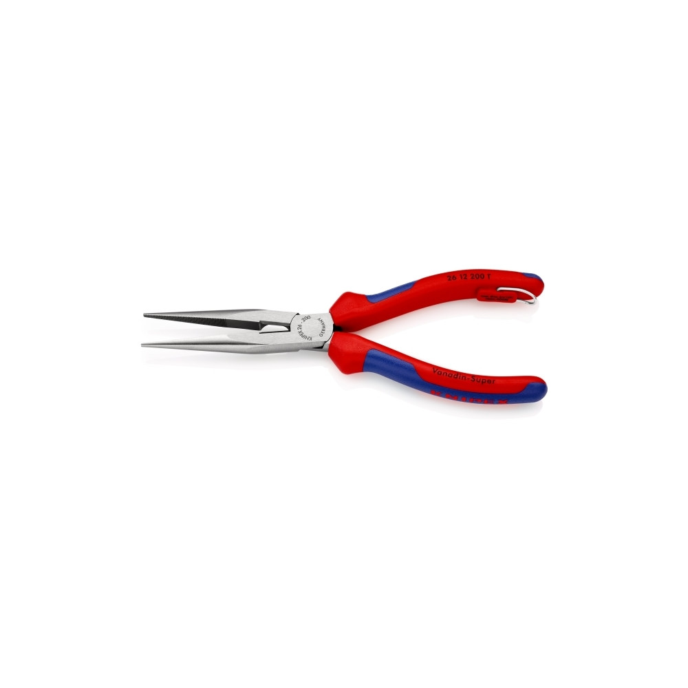 Produktbild för Knipex 26 12 200 T, Nåltänger, 2,5 mm, 7,3 cm, Kromvanadinst...