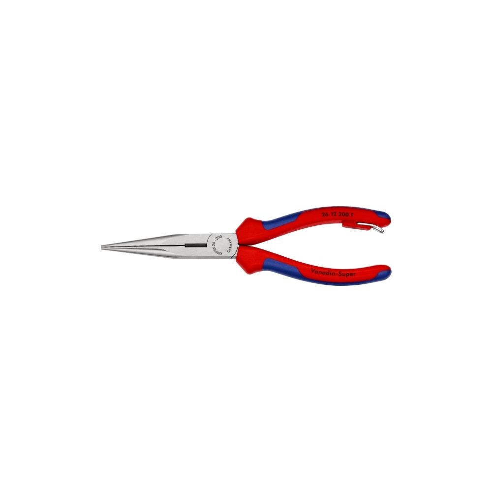 Produktbild för Knipex 26 12 200 T, Nåltänger, 2,5 mm, 7,3 cm, Kromvanadinst...