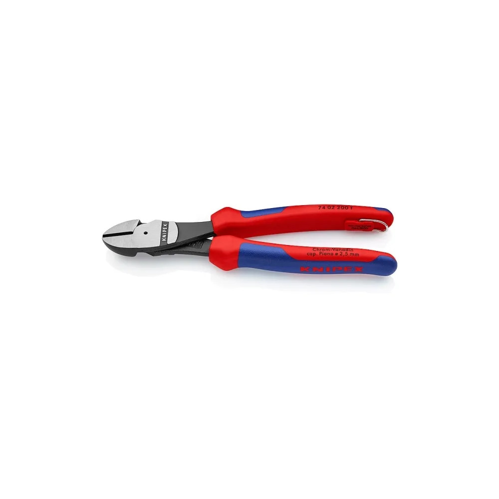 Produktbild för Knipex 74 02 200 T, Diagonal avbitartång, 4,2 mm, Kromvanadi...