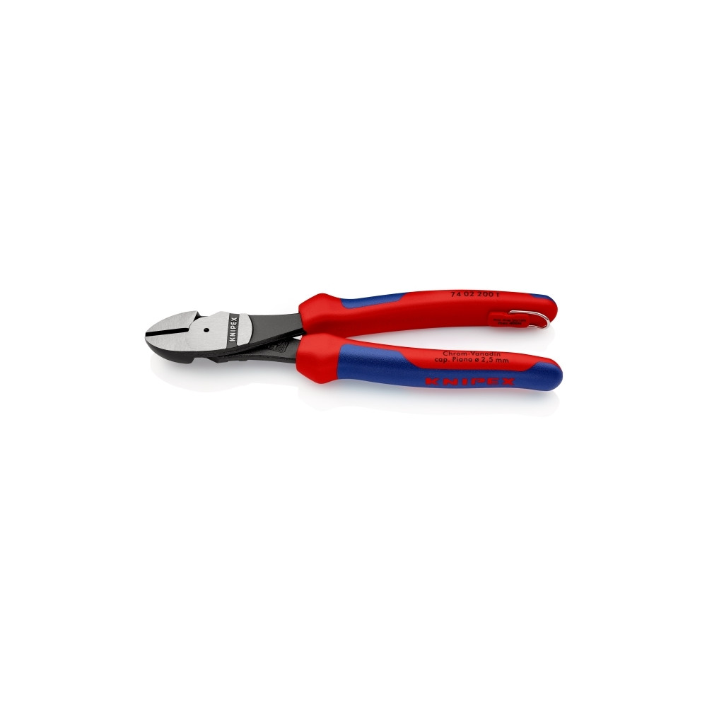Produktbild för Knipex 74 02 200 T, Diagonal avbitartång, 4,2 mm, Kromvanadi...