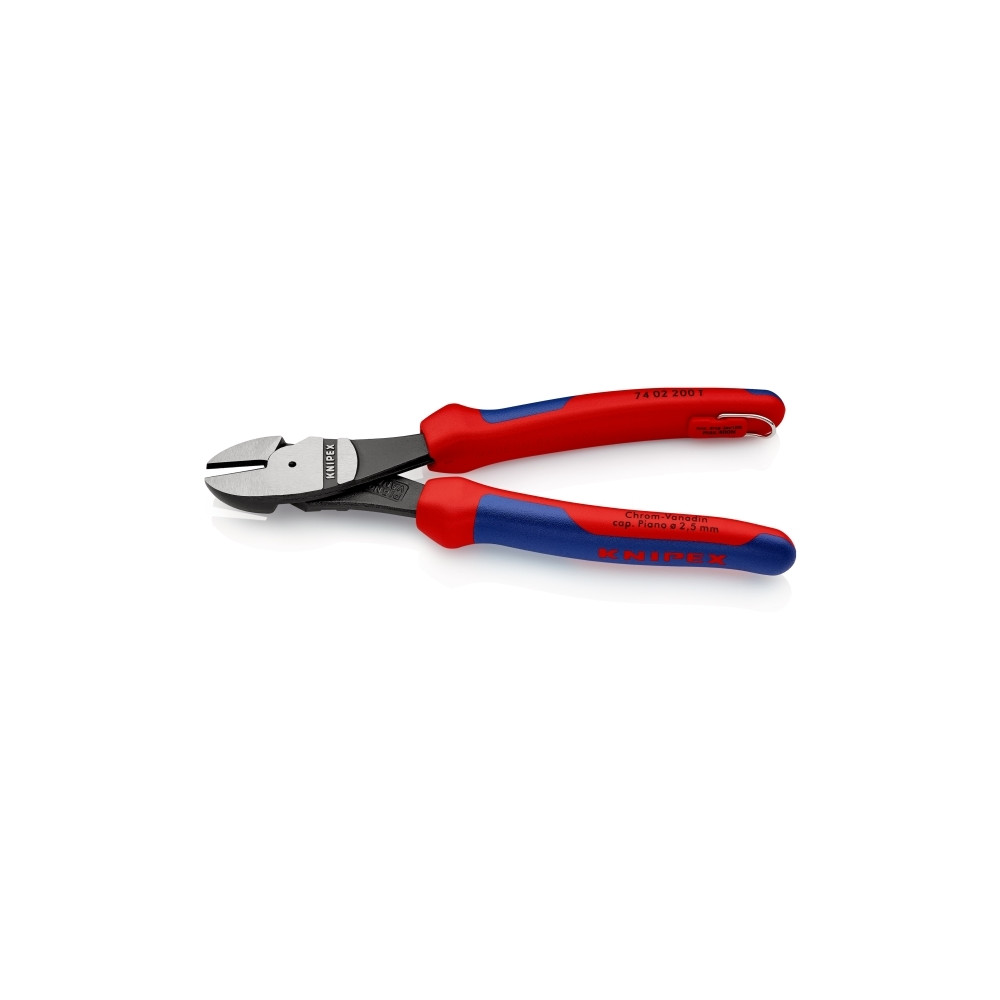 Produktbild för Knipex 74 02 200 T, Diagonal avbitartång, 4,2 mm, Kromvanadi...