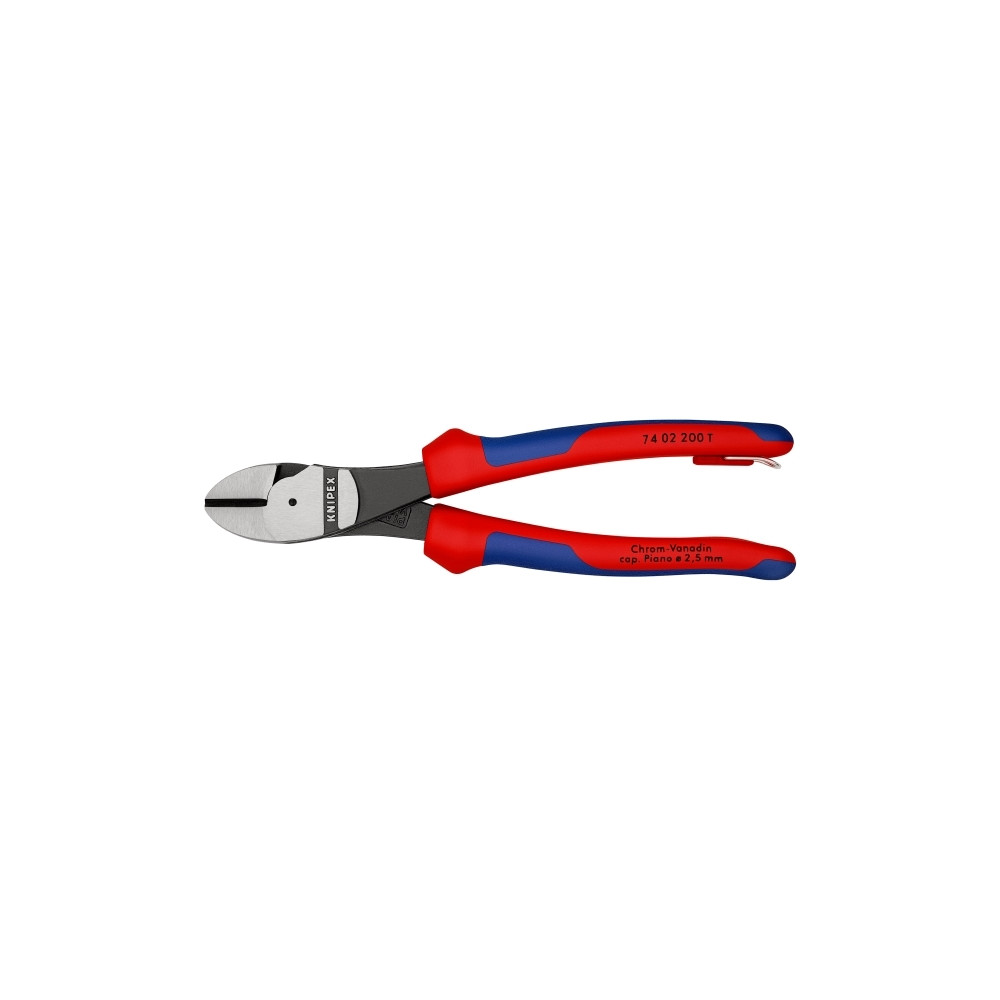 Produktbild för Knipex 74 02 200 T, Diagonal avbitartång, 4,2 mm, Kromvanadi...