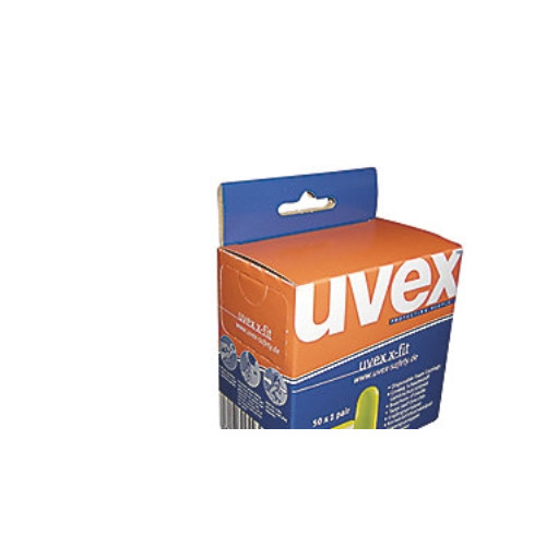 OX-ON X-fit hörselkåpor/øreproppar SNR 37 Uvex minidispenser 50 pa...