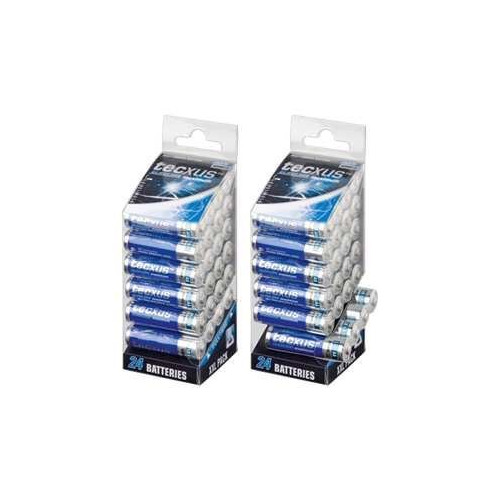 Tecxus tecxus Mignon batteri - 24 x AA-typ - alkaliskt