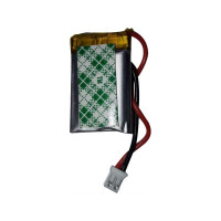 Produktbild för Batteri 3,7 V komplett med kontakt för alla CTSmall GSM-styr...