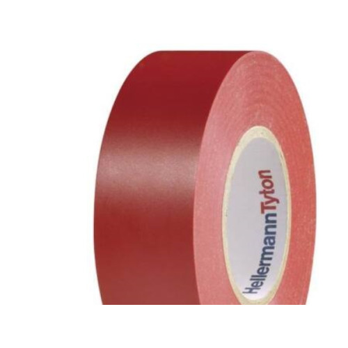 Solar Plus PVC-vinyltejp röd 0,18x19 mm x 20 m för isolering av kablar...