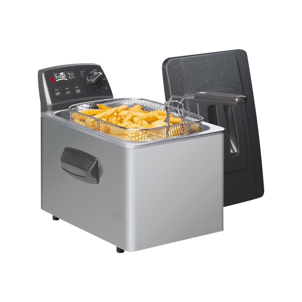 Produktbild för FRITEL Family Turbo SF 4551 - fritös - svart/grå/silver