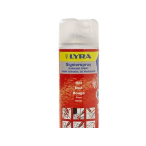 Tajima Trading ApS Lyra markeringsspray röd