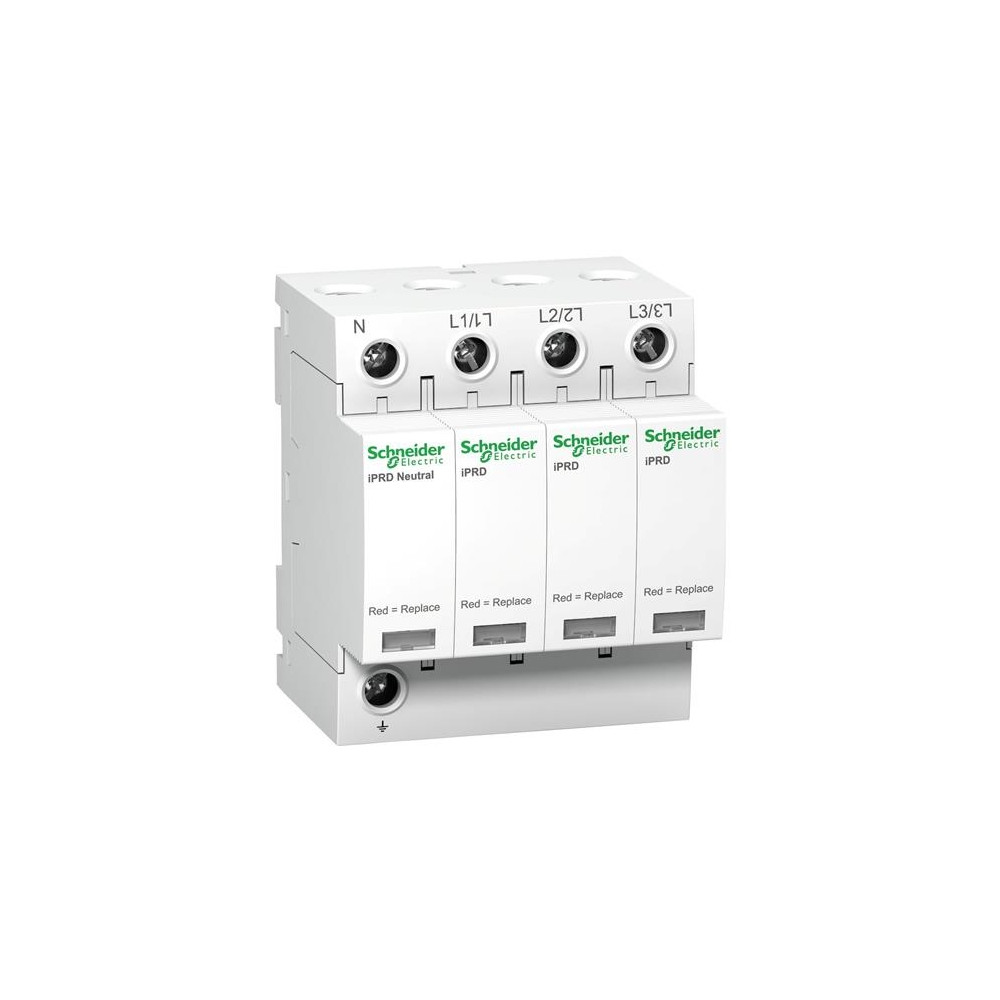 Produktbild för Schneider Electric iPRD8r, 3P + N, Vit, CE, -25