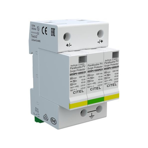 Solar Plus Transientskydd för solcellsystem DS50PVS-serien typ 2 DC SPD...