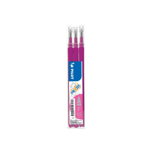 Pilot Pen Refill Pilot FriXion '05', 0,5 mm, rosa, förpackning med 3 s...