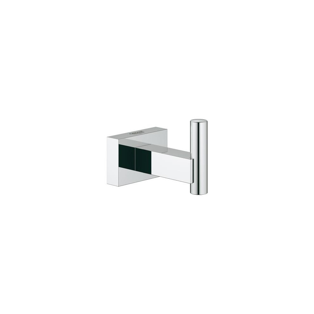 Produktbild för GROHE Essentials Cube, inomhus, Handdukskrok, Krom, Metall,...