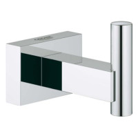 Produktbild för GROHE Essentials Cube, inomhus, Handdukskrok, Krom, Metall,...
