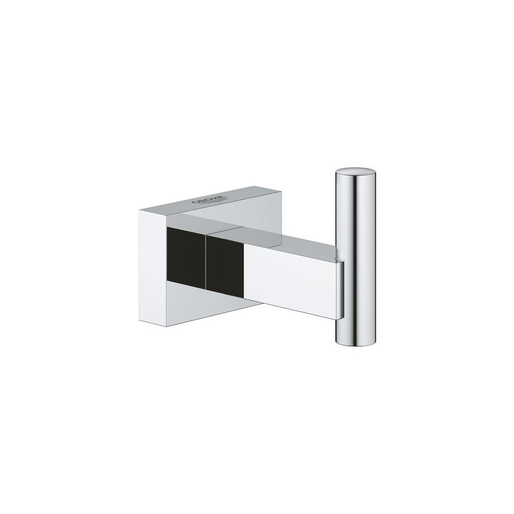 Produktbild för GROHE Essentials Cube, inomhus, Handdukskrok, Krom, Metall,...