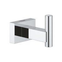 Produktbild för GROHE Essentials Cube, inomhus, Handdukskrok, Krom, Metall,...