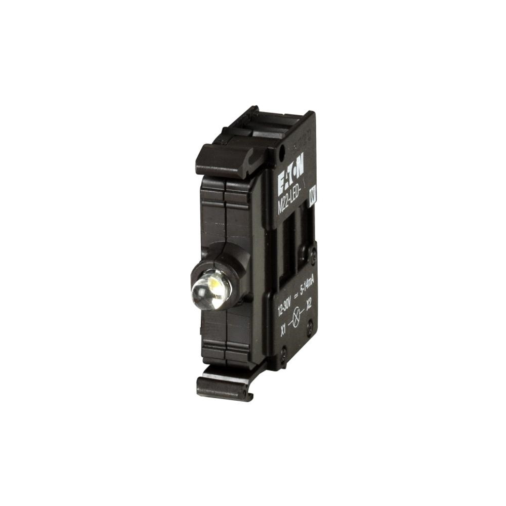 Produktbild för Eaton M22-LED-G, Belysning till elskåp, Skruv, Svart, LED, C...