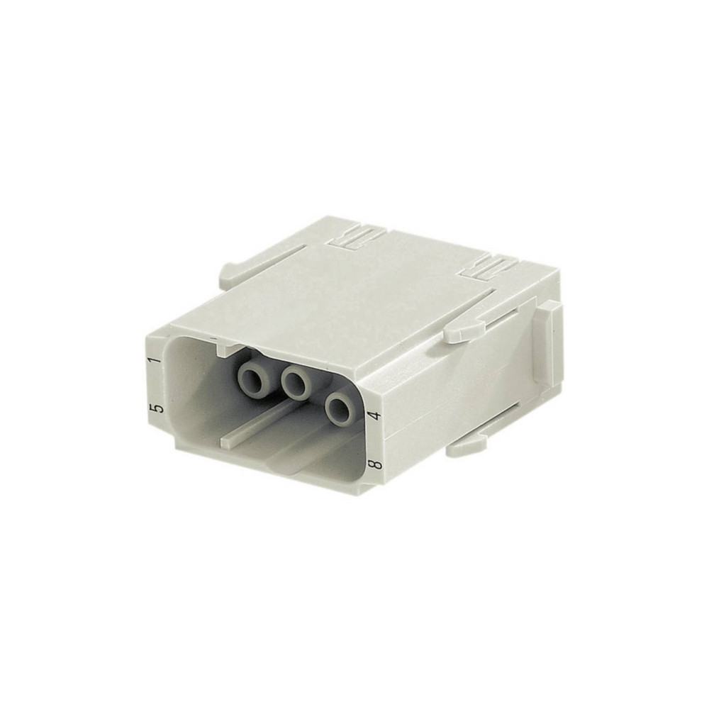Produktbild för HARTING 09140083001 Stiftindsats Han® C-Modul 8 + PE Crimp 1...