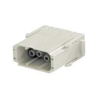 Produktbild för HARTING 09140083001 Stiftindsats Han® C-Modul 8 + PE Crimp 1...