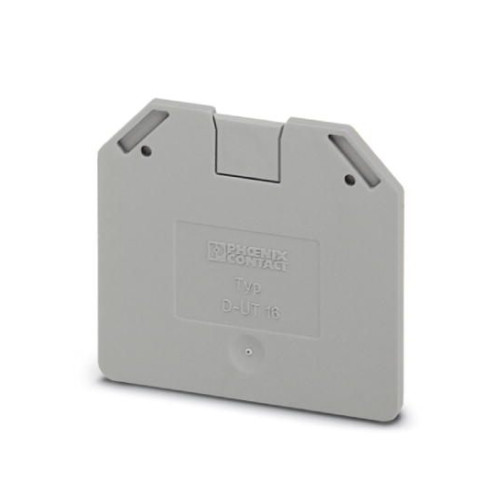 Phoenix Contact Phoenix D-UT 16, Terminal block cover, 1 styck, Grå, 2,2 mm,...