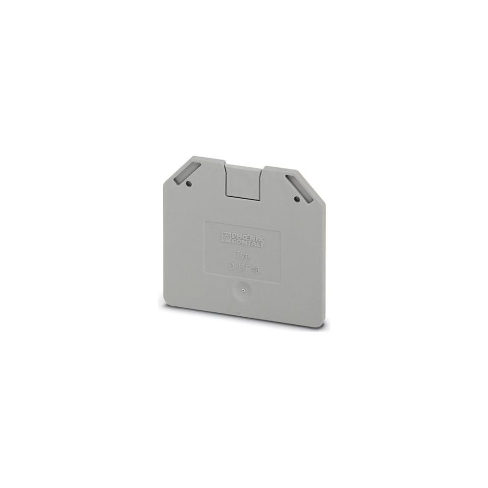 Produktbild för Phoenix D-UT 16, Terminal block cover, 1 styck, Grå, 2,2 mm,...