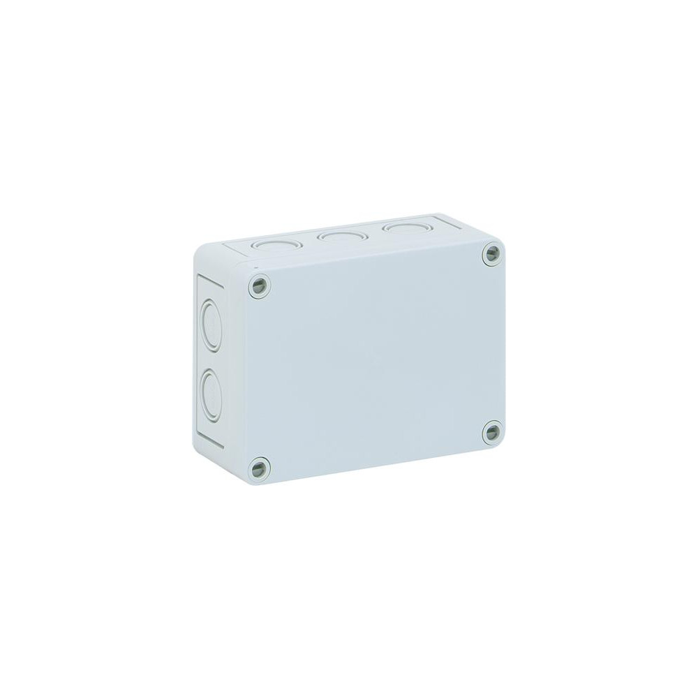 Produktbild för Monteringsbox PS1309-6 BxHxD 130 x 94 x 57 mm IP 66, grå RAL...