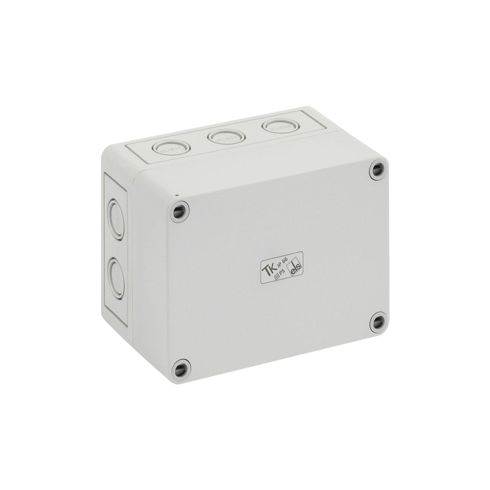 Produktbild för Montagebox PS1309-8 BxHxD 130 x 94 x 81 mm IP 66, grå RAL 70...