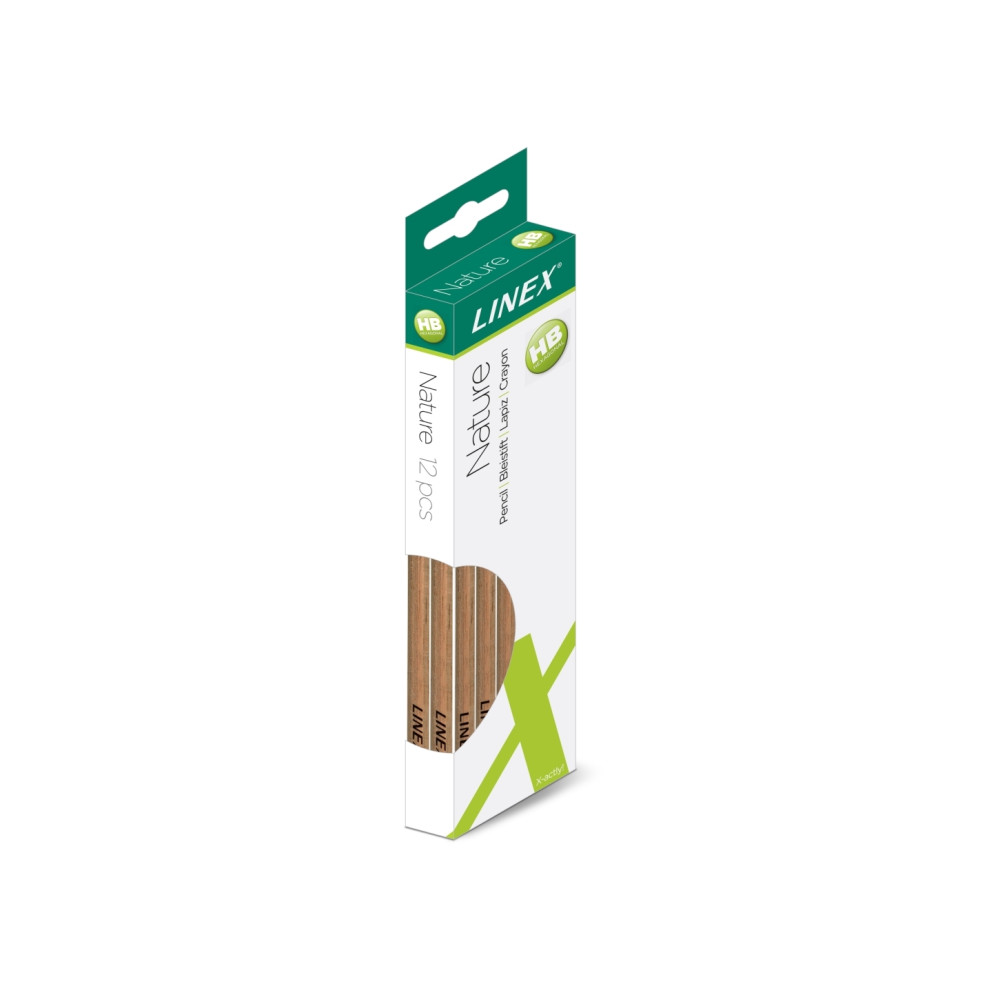 Produktbild för Blyertspenna Linex Nature NWP100 HB