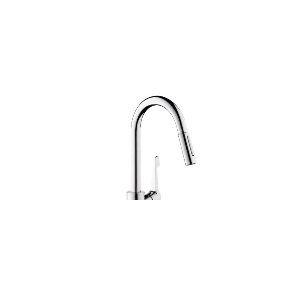 Produktbild för HG DIY Cento XL köksblandare med utdragsspridare krom HG nr....