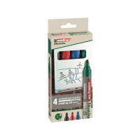 Produktbild för Whiteboardpenna edding 29 EcoLine blandad. 1-5 mm sned spets