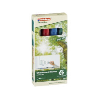 Produktbild för Whiteboardpenna edding 29 EcoLine blandad. 1-5 mm sned spets