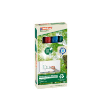 Produktbild för Whiteboardpenna edding 29 EcoLine blandad. 1-5 mm sned spets